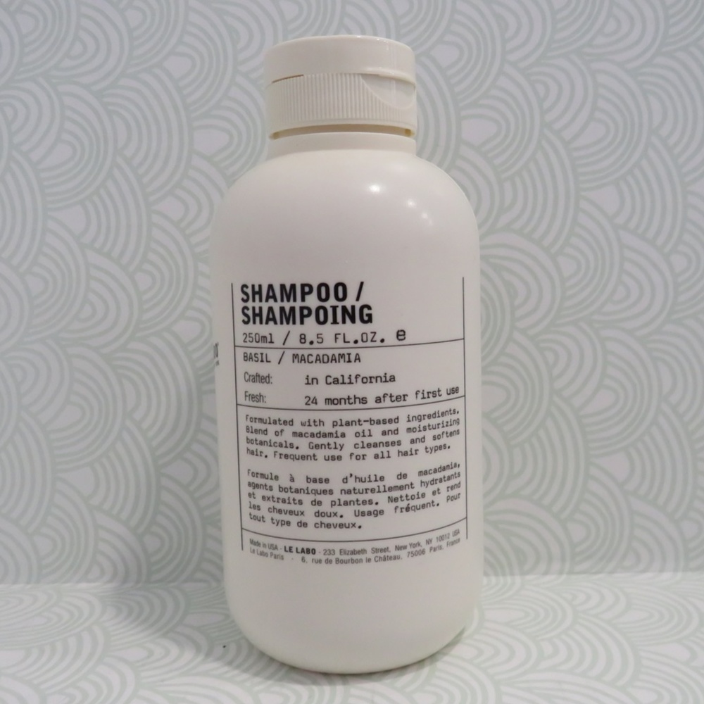 LE LABO💥 SHAMPOO BASIL / MACADAMIA 8.5 FL OZ FULL SIZE💥